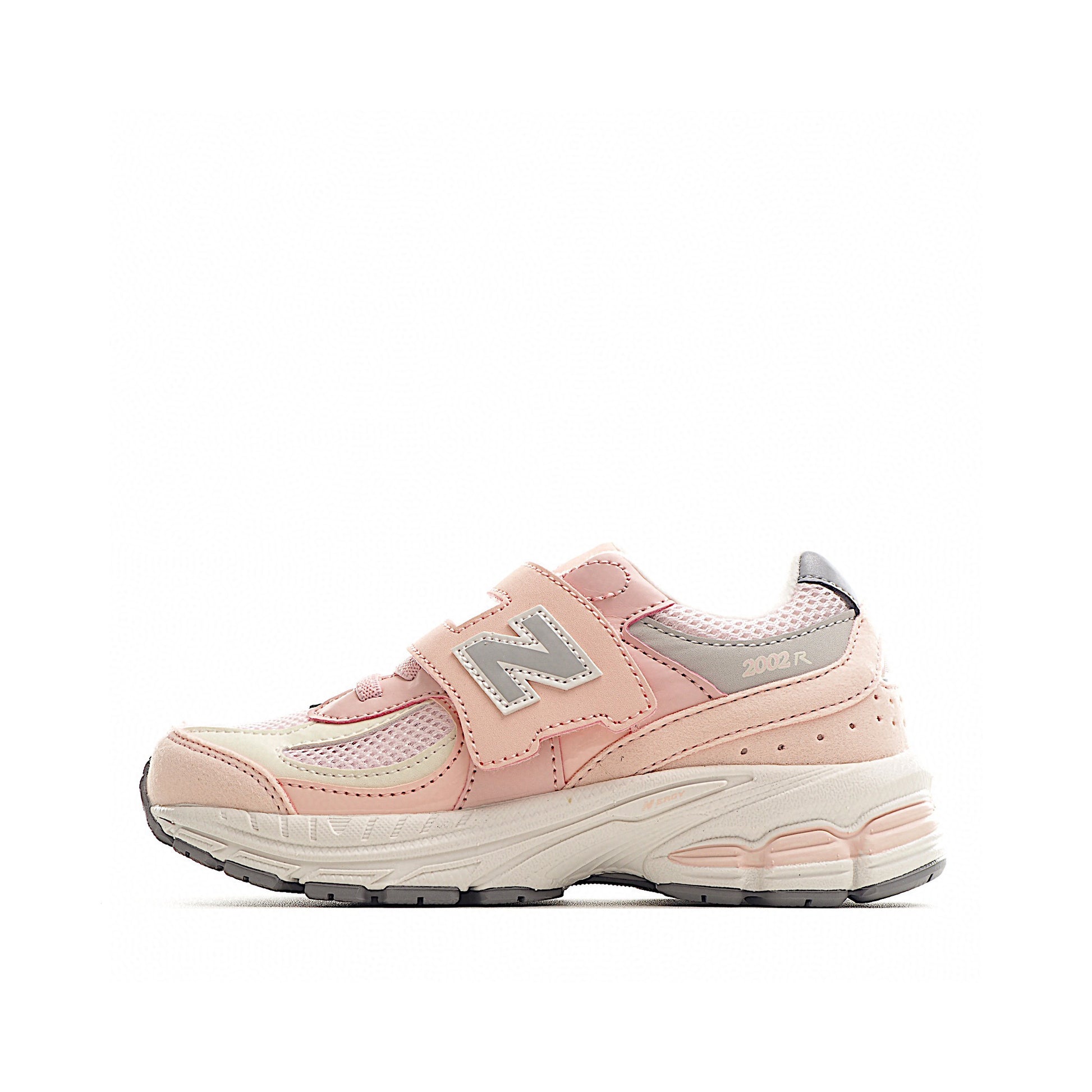 NB327 Rotating Buckle Waffle Gump Children's Shoes" pink"