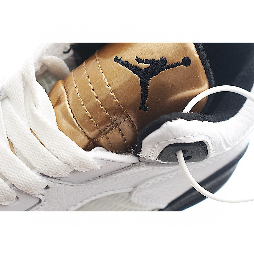 Jordan 5 children's shoes" white, gold"