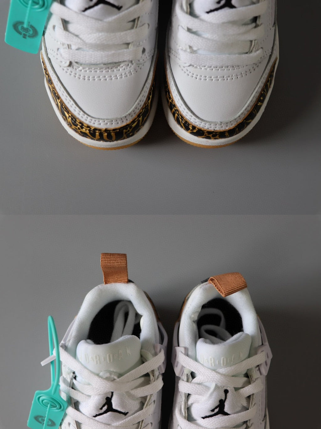 Jordan 3.5 children's shoes" white, elephant"
