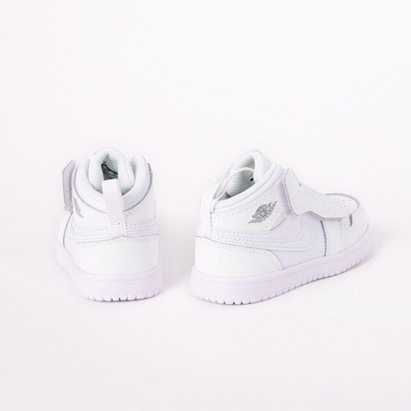 Jordan high top elastic band"  white"