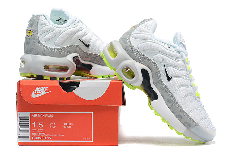 TN air cushion nike AIR MAX PLUS" white, lime green"