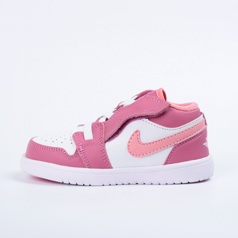 Jordan low top elastic band" white, pink"