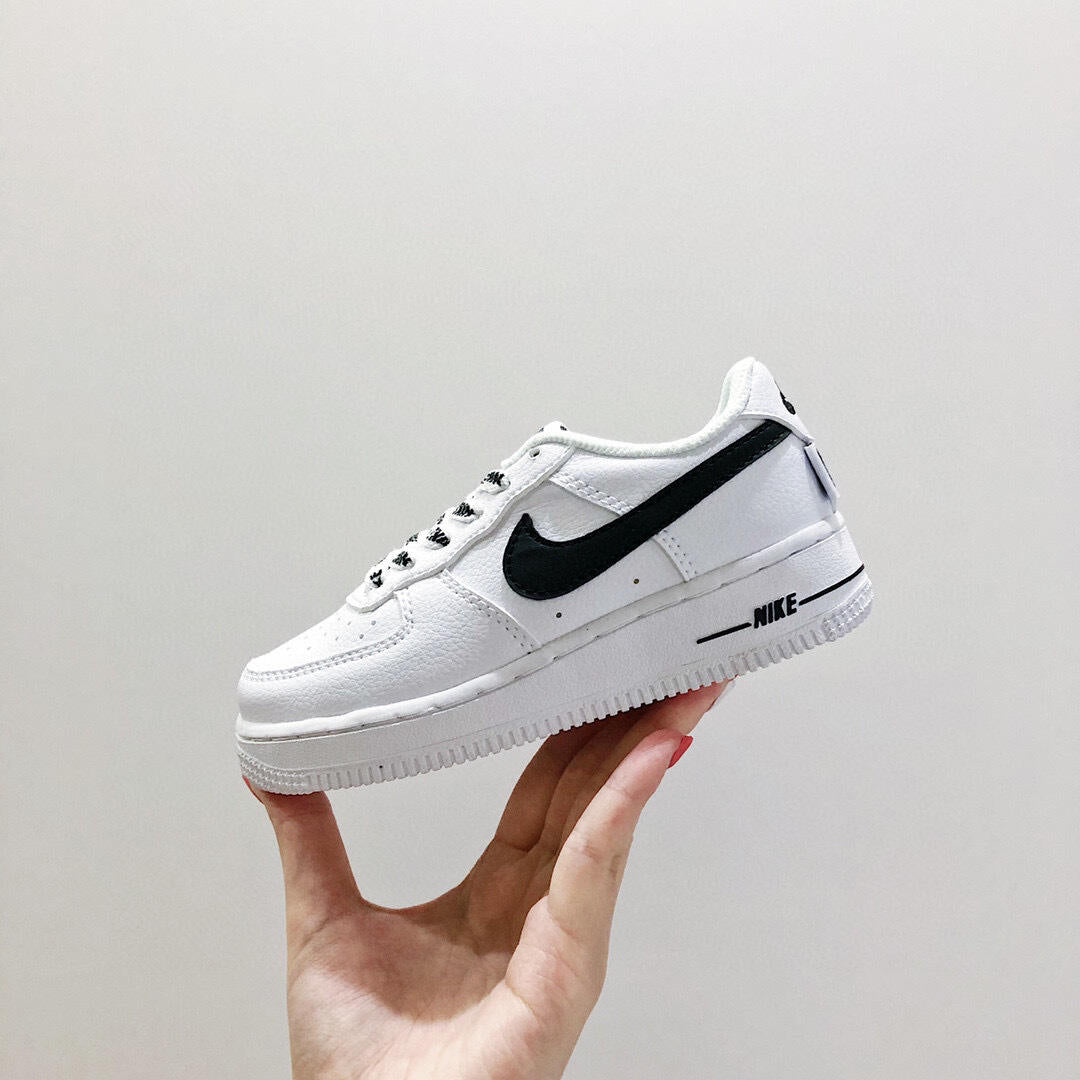 Air Force low-top lace-up sneakers" white"