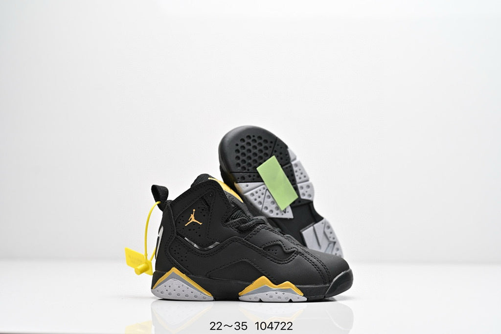 Joe 6 children's basketball shoes" black, gold"