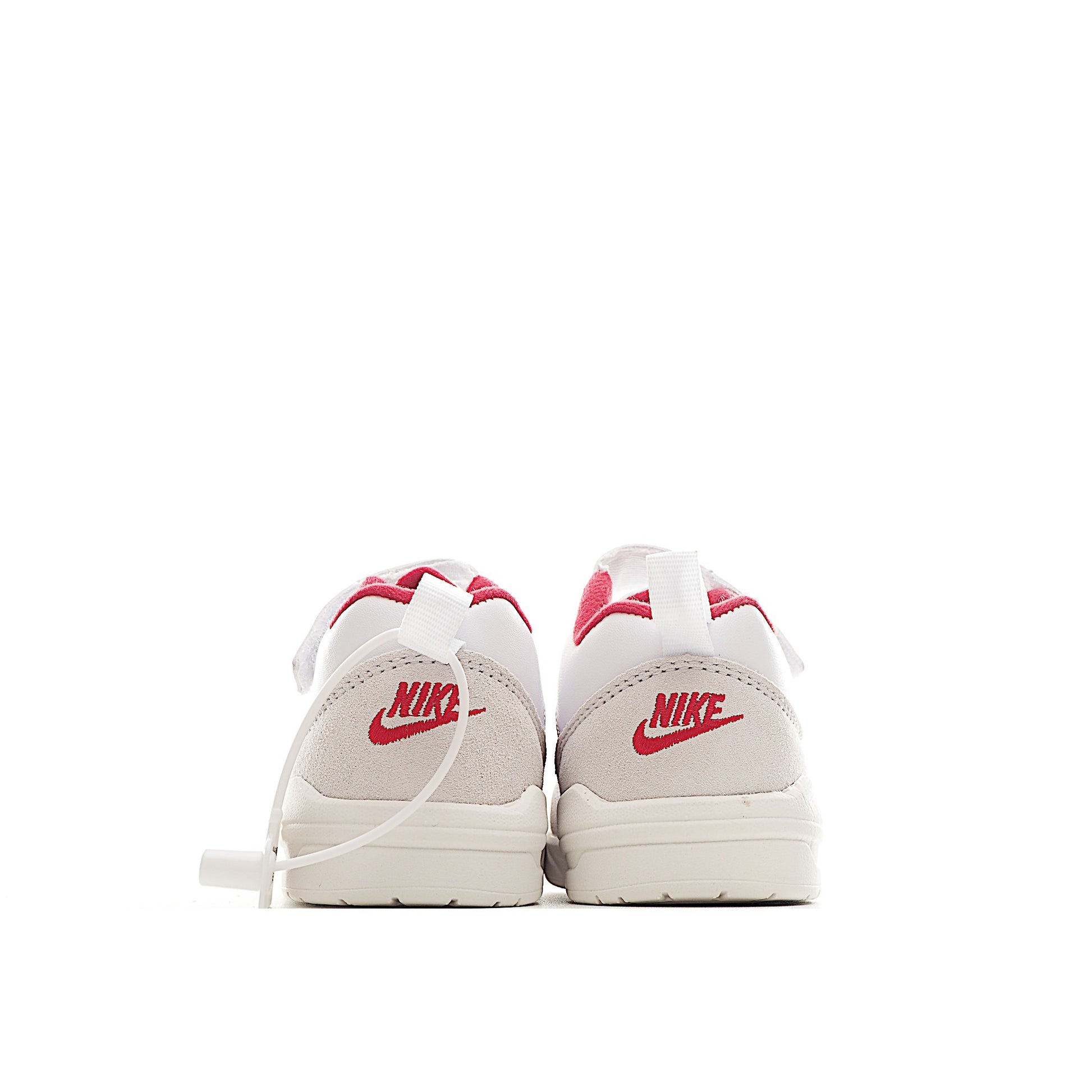 NK Jordan 90 children's casual shoes" light gray, red"