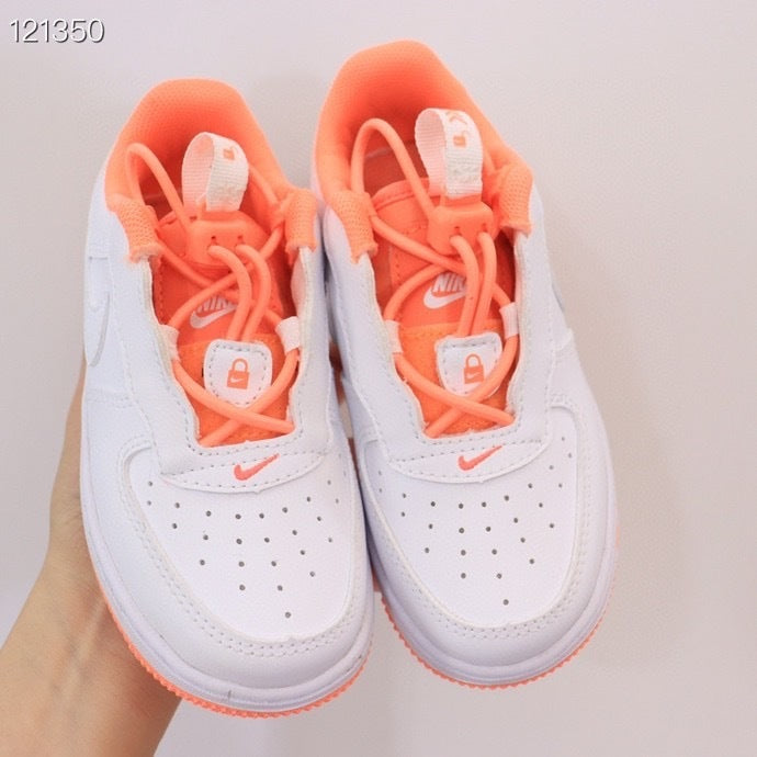 New Air Force Rubber "white, orange"