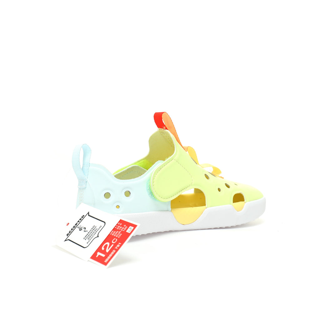 NK new SUNRAY PROTECT 4th generation children's beach hollow sandals" yellow"