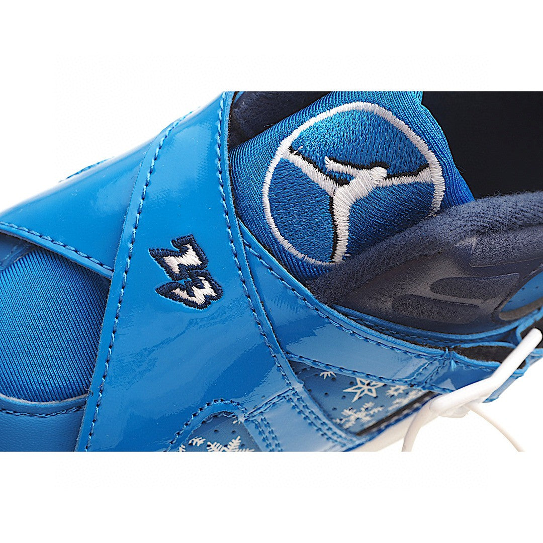 Joe 8 children's shoes sports shoes AJ-8 basketball shoes" blue"
