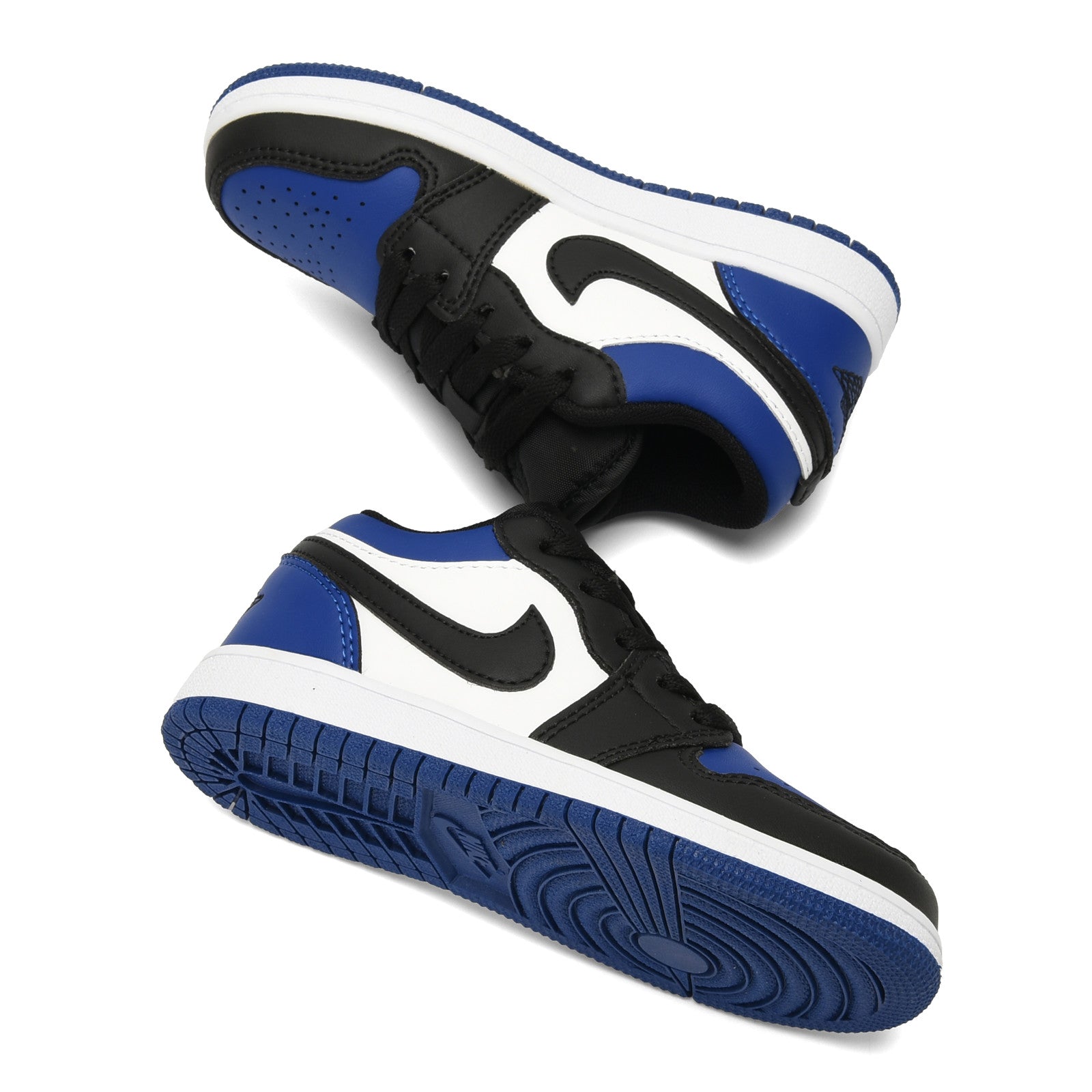 Qiaoyi low-top shoelaces" black, blue"