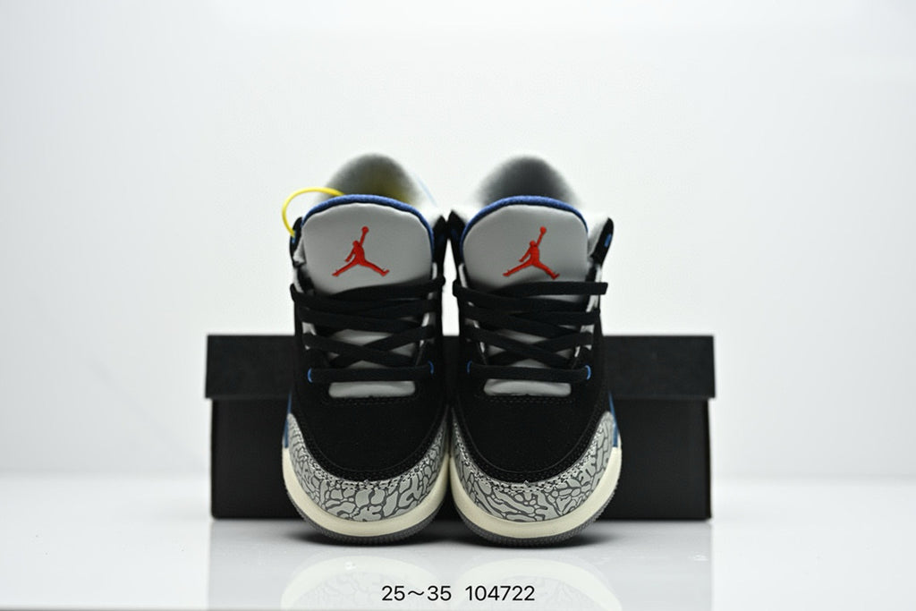Joe 3"black, blue"