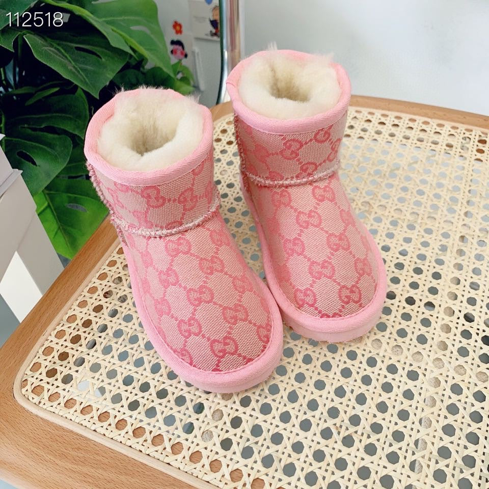 UGG Gucci Double G Logo Joint Model" Pink"