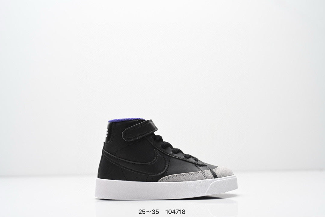 Nike Trail Blazers High-Top Velcro Kids Shoes