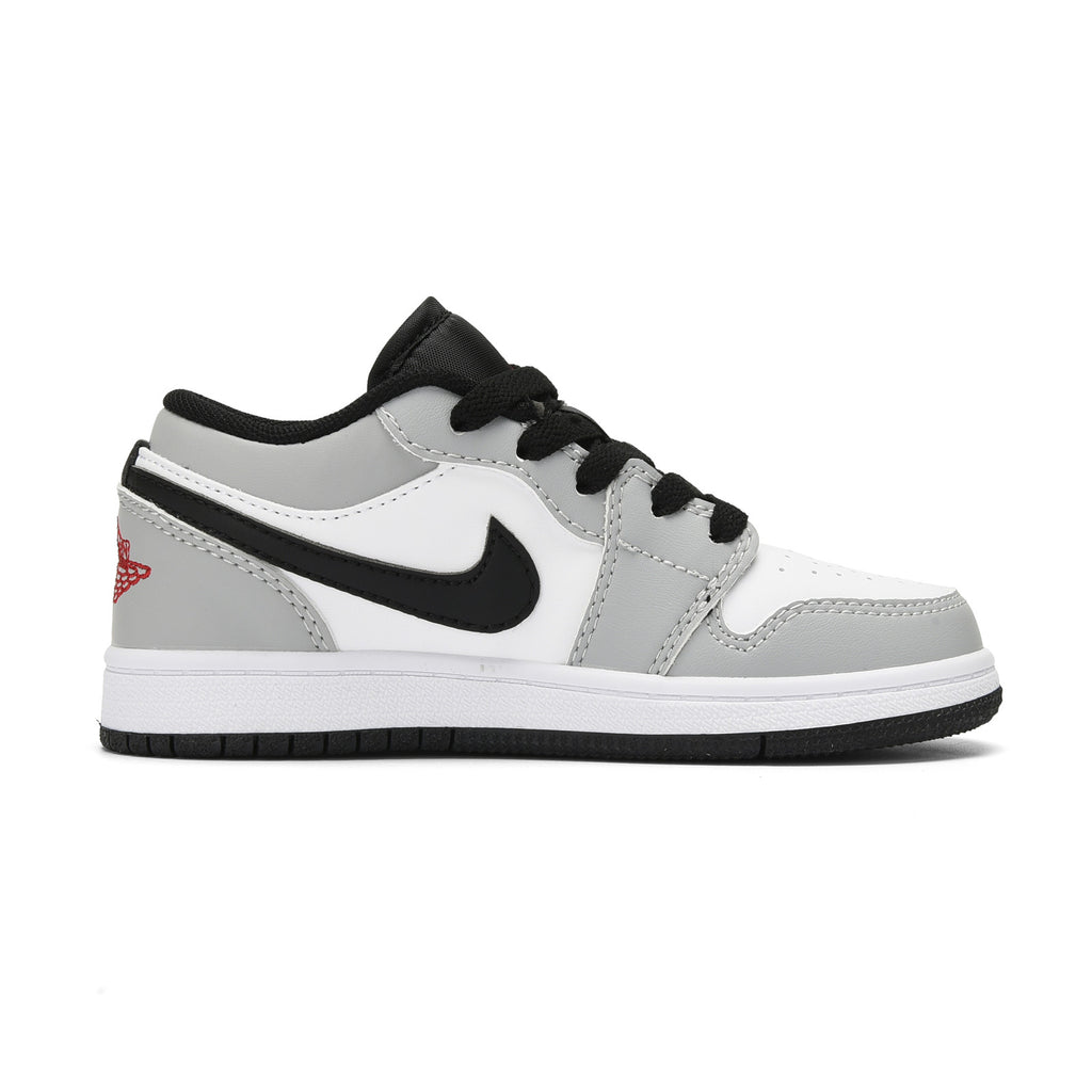 Qiaoyi low-top shoelaces" white, gray"
