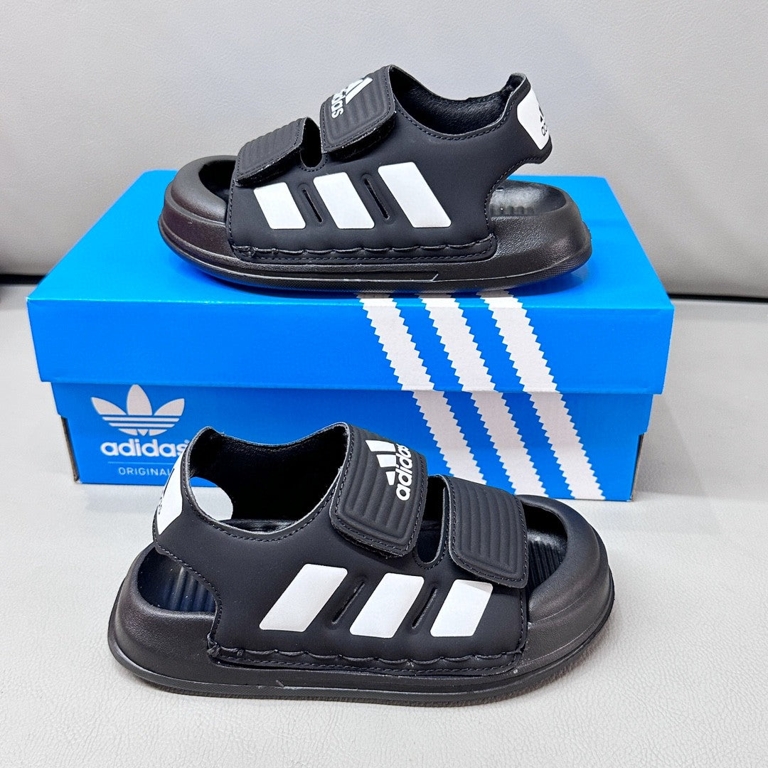 Adidas ALTASWIM2.01 upgraded version double Velcro" black"