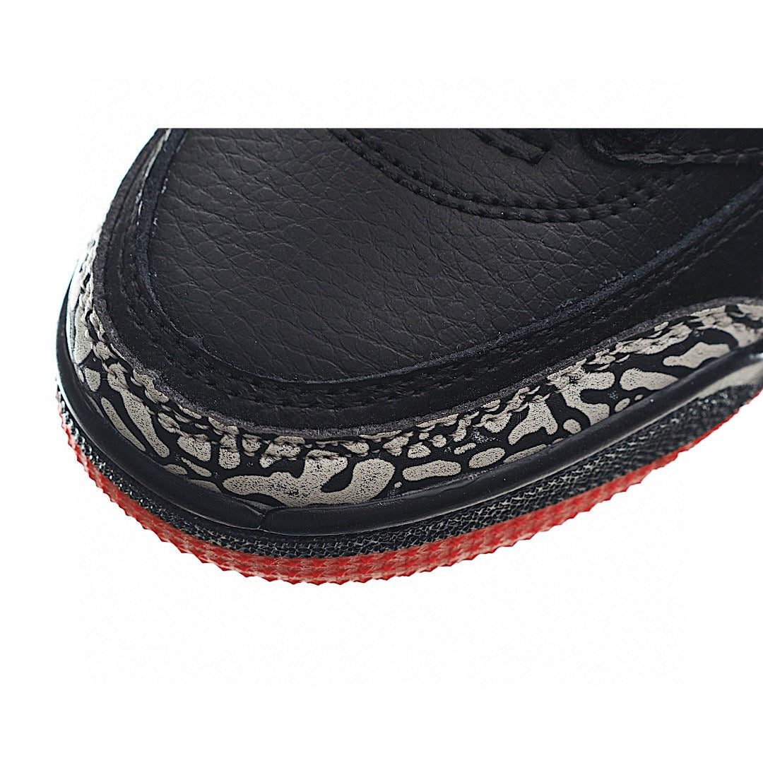 Jordan 3.5 air cushion children's shoes" black"