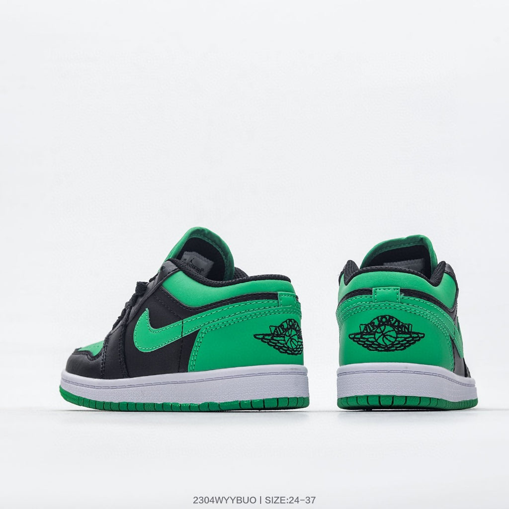 Joe 1 low-top children's shoes" black, green"