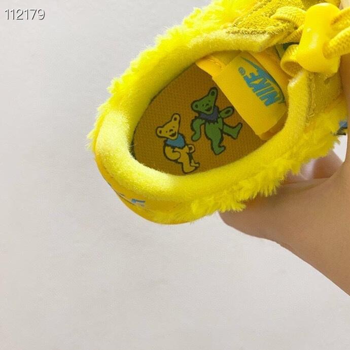 Nike Waffle Casual Jogging Shoes Deconstructed Double Hook" yellow"