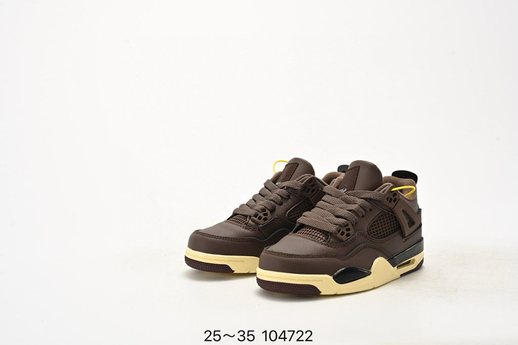 Joe 4 air cushion high quality children's shoes " dark brown"
