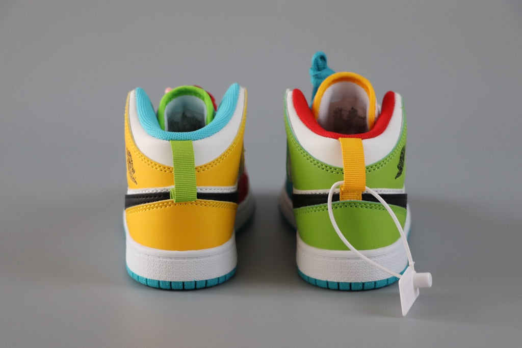AJ-89 " red, yellow, white, light blue"