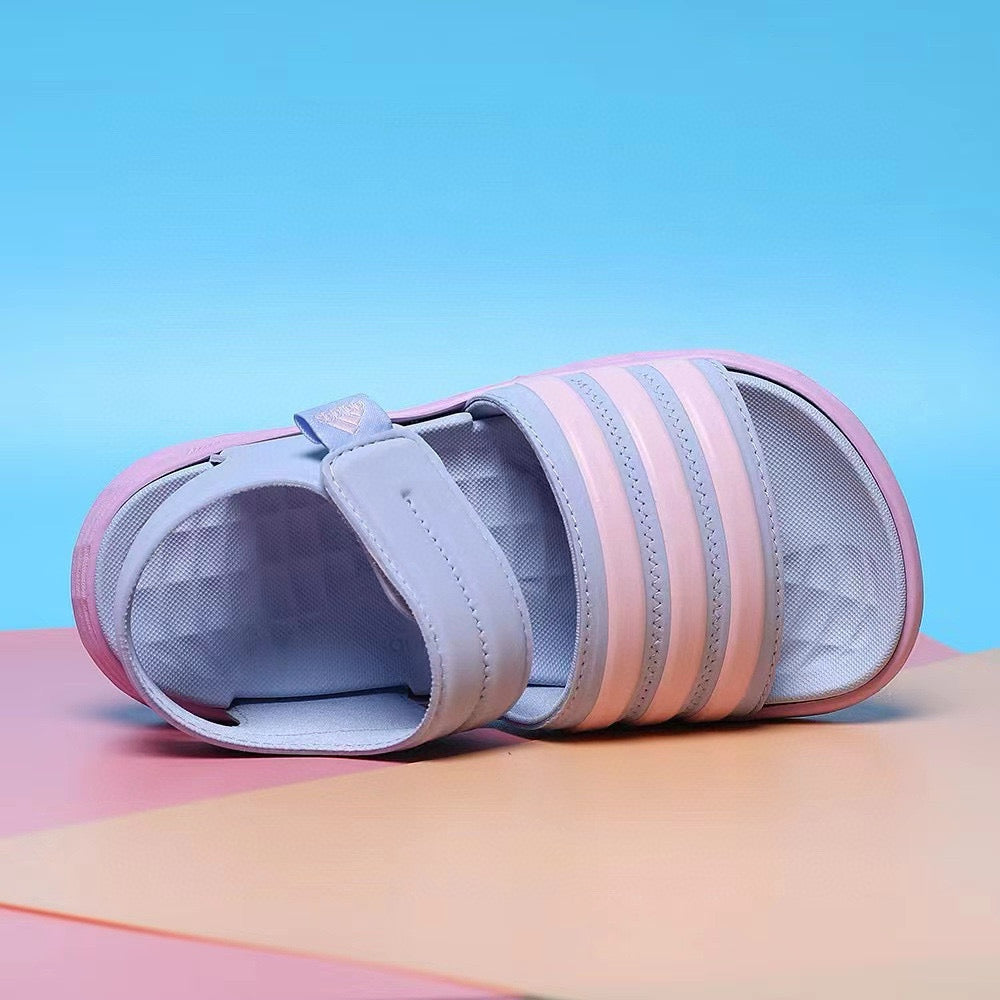 Adidas Durango Sandals lightweight non-slip wear-resistant sandals" pink, blue"