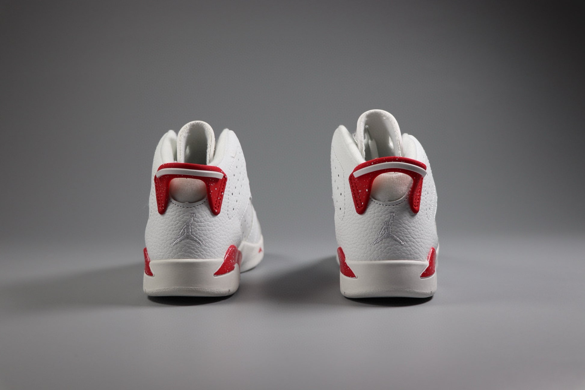 Joe 6 children's basketball shoes " white, & red"