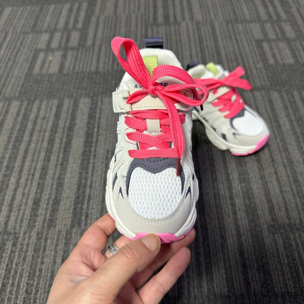 Adidas dad shoes" cream, pink, gray"