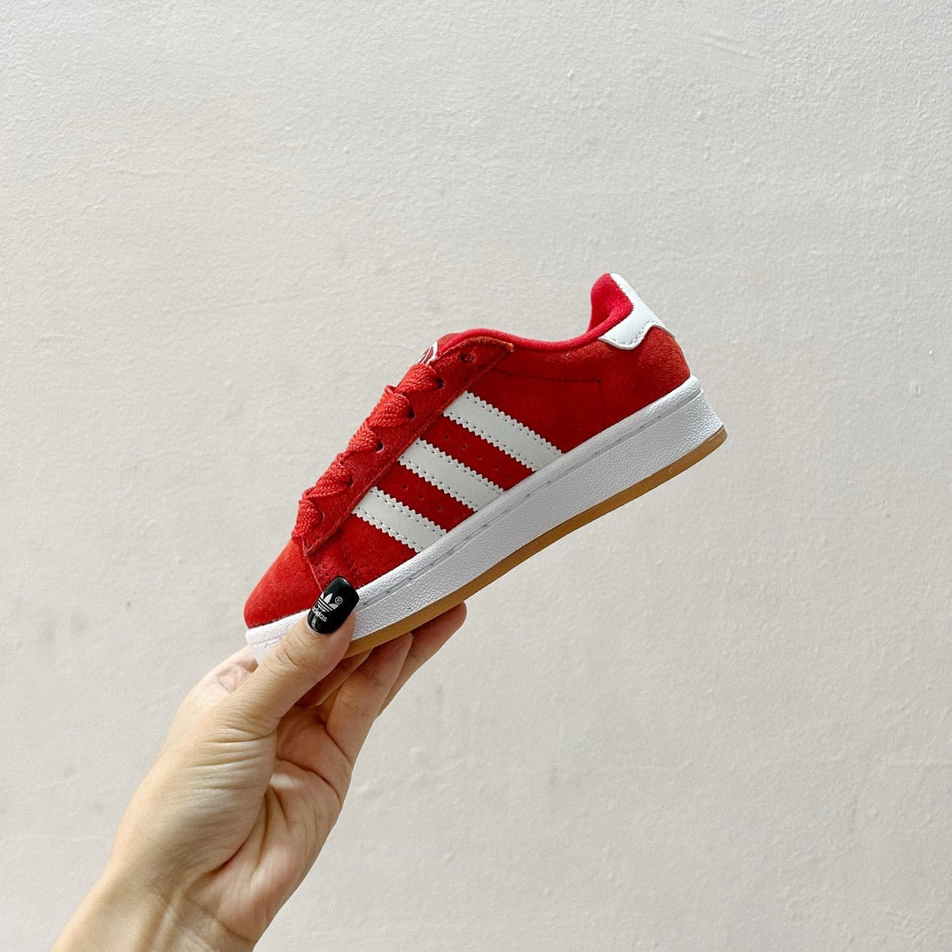 Adidas bread Dexter lace-up pig leather sneakers" red"