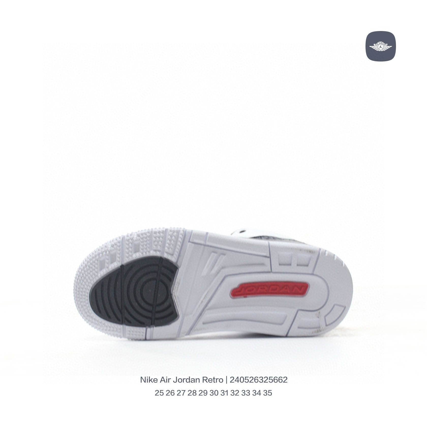 Joe 3" white, red"