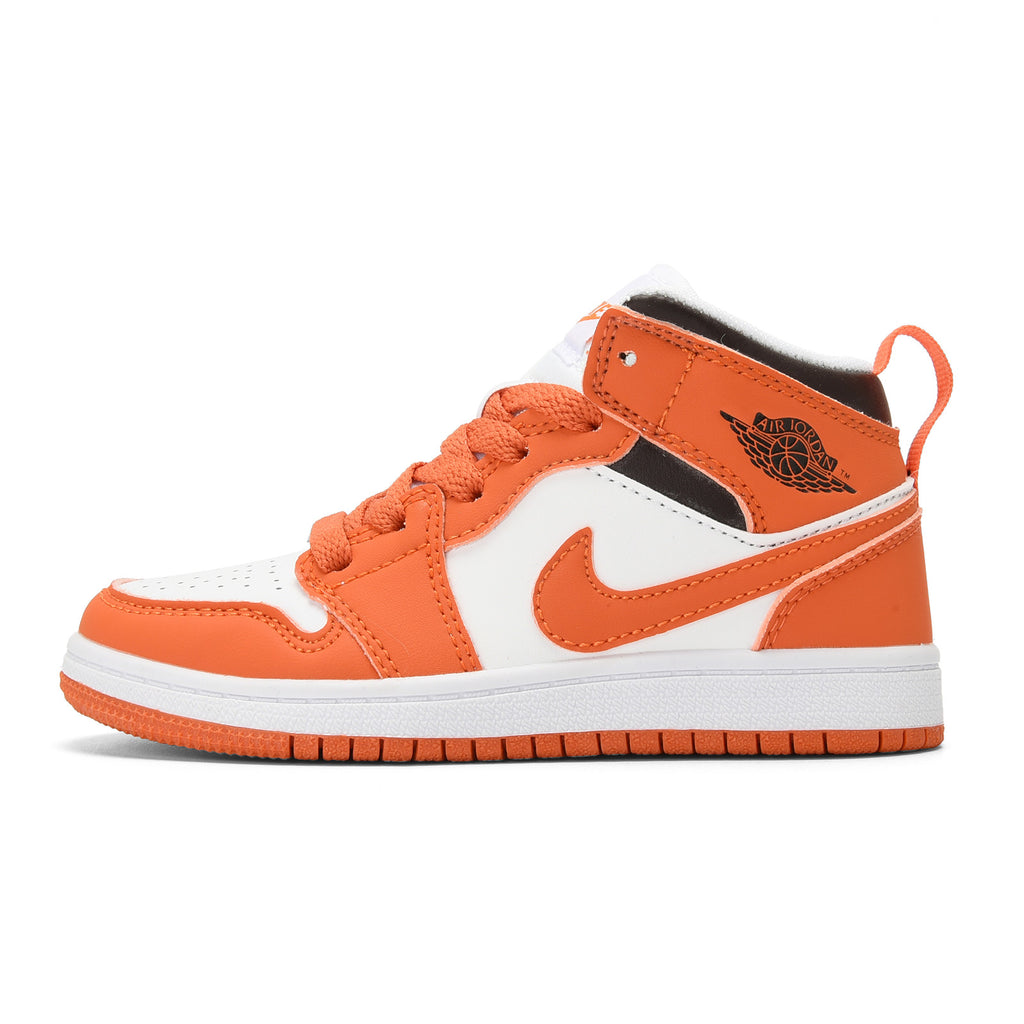 AJ-112" white, orange"