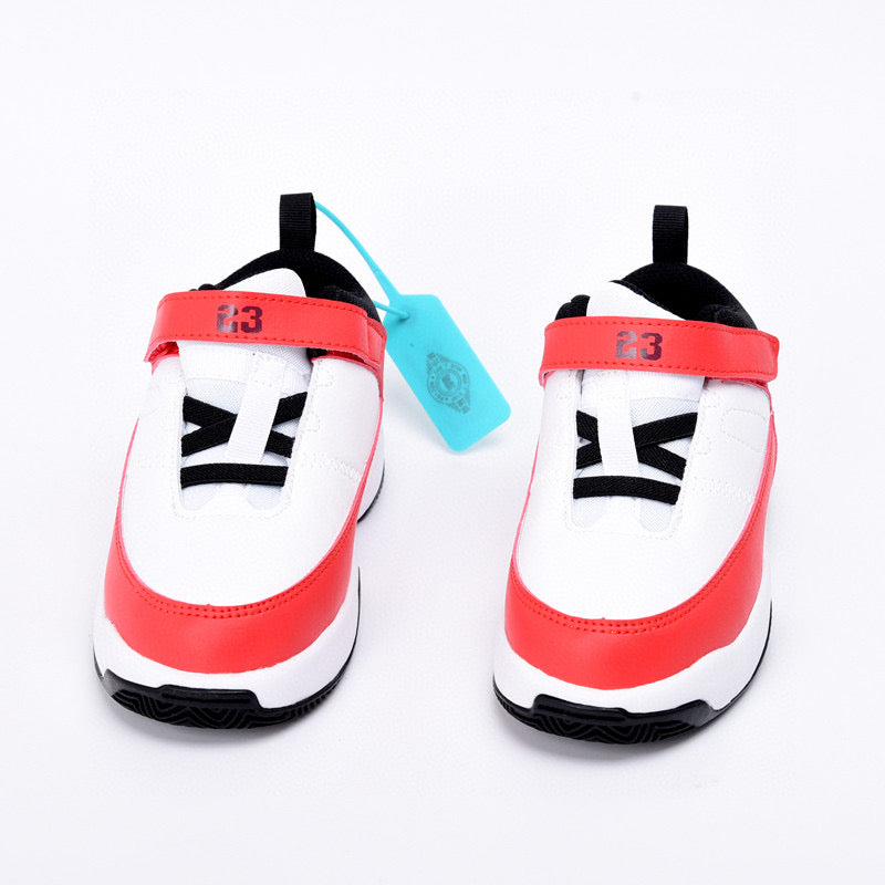Jordan 3 blue sneakers 607" white, red"