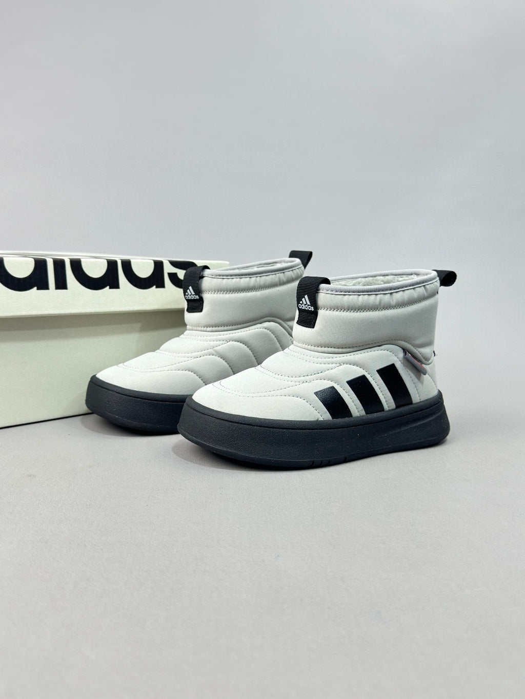 Adidas authentic ADIPUFF MID boys and girls warm " white"