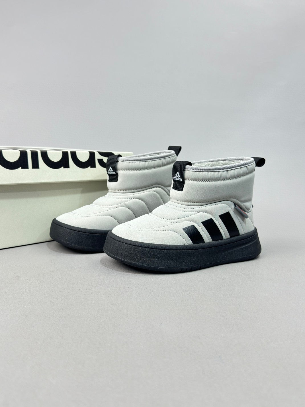 Adidas authentic ADIPUFF MID boys and girls warm " white"
