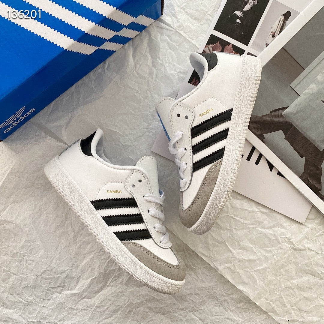 Dexun co-branded children's sneakers" gray, white"