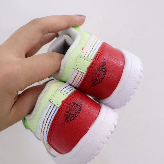 Jordan low top elastic band" white"