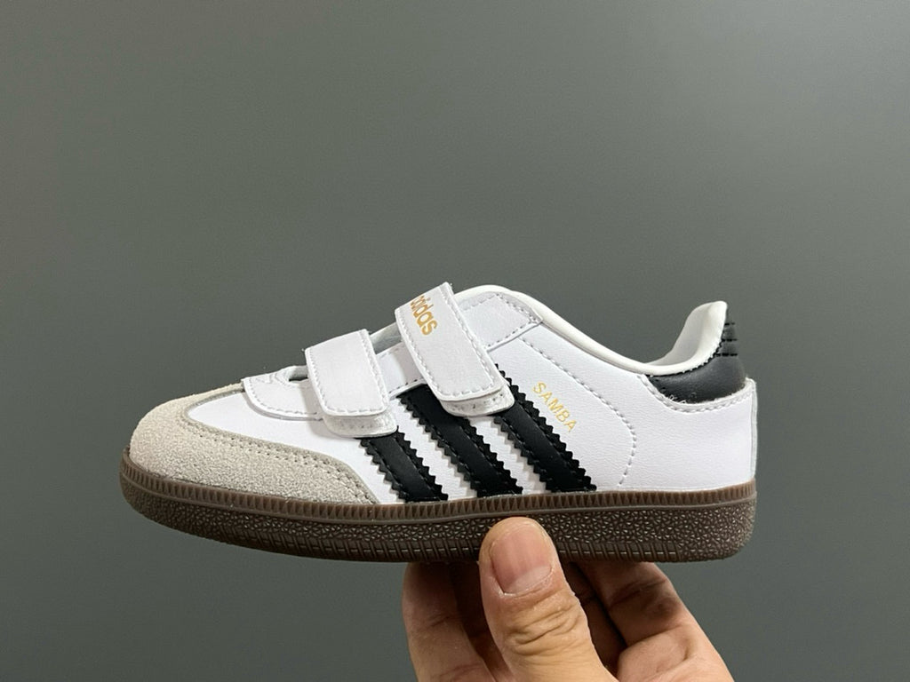 Adidas Samba Velcro Sneakers" white, black"