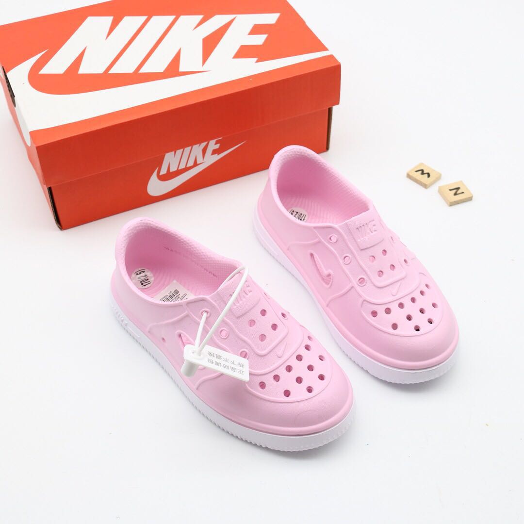 Nike Air Force Hole Shoes Beach Sandals" Pink"