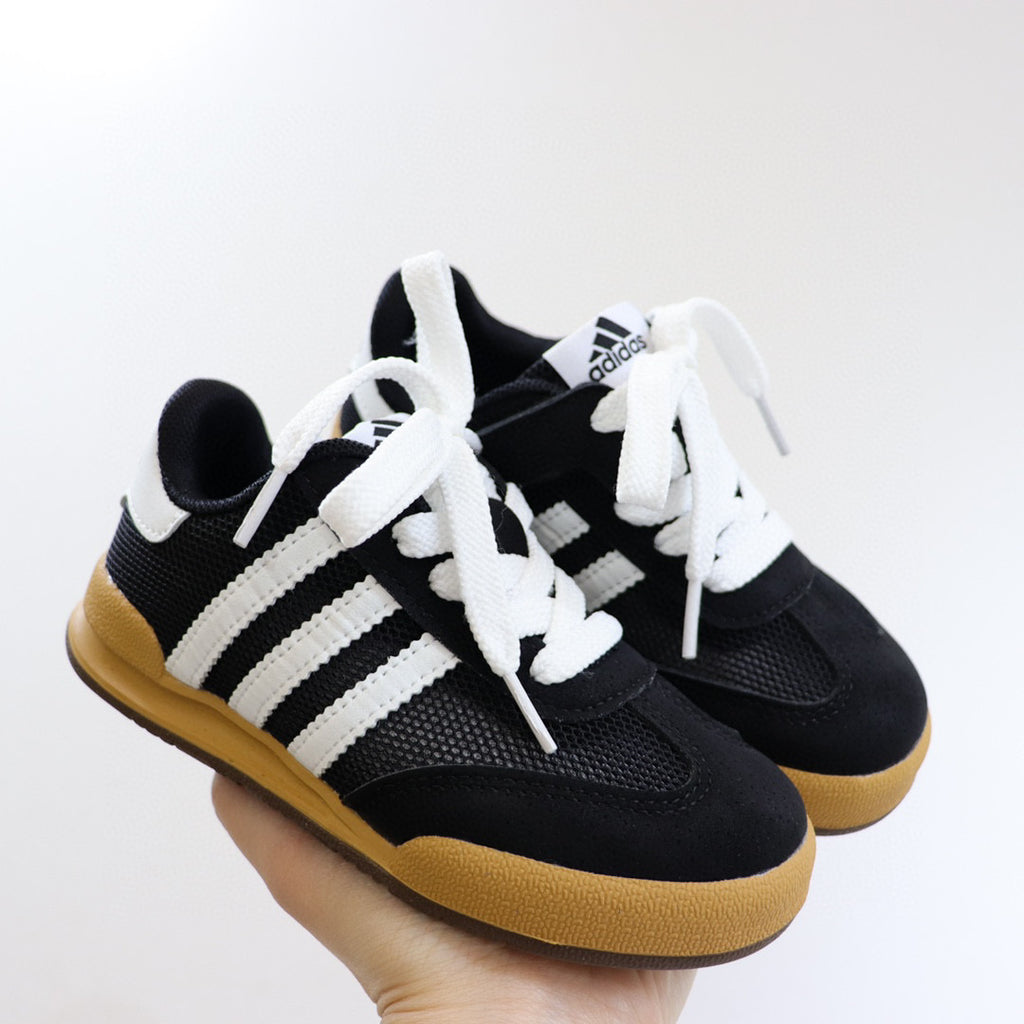 Adidas training hollow mesh panel shoes" Black"