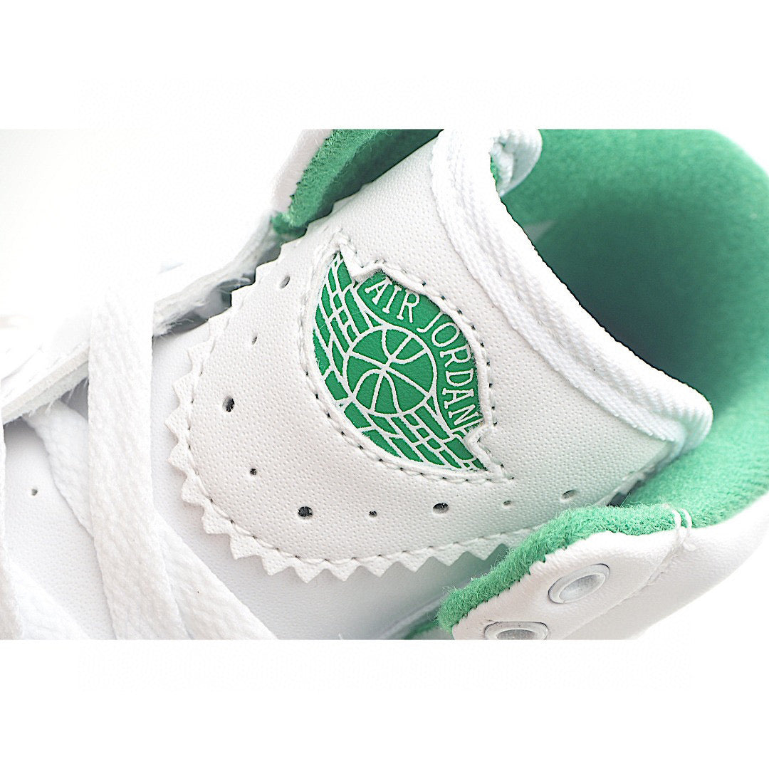 Jordan 2 retro running shoes for kids " white, green"