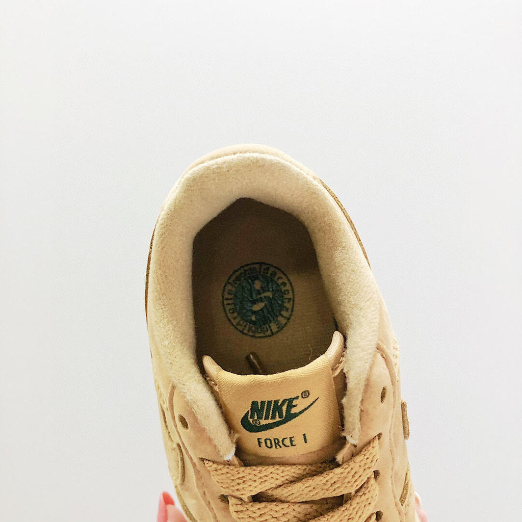 Air Force low-top lace-up sneakers" brown"