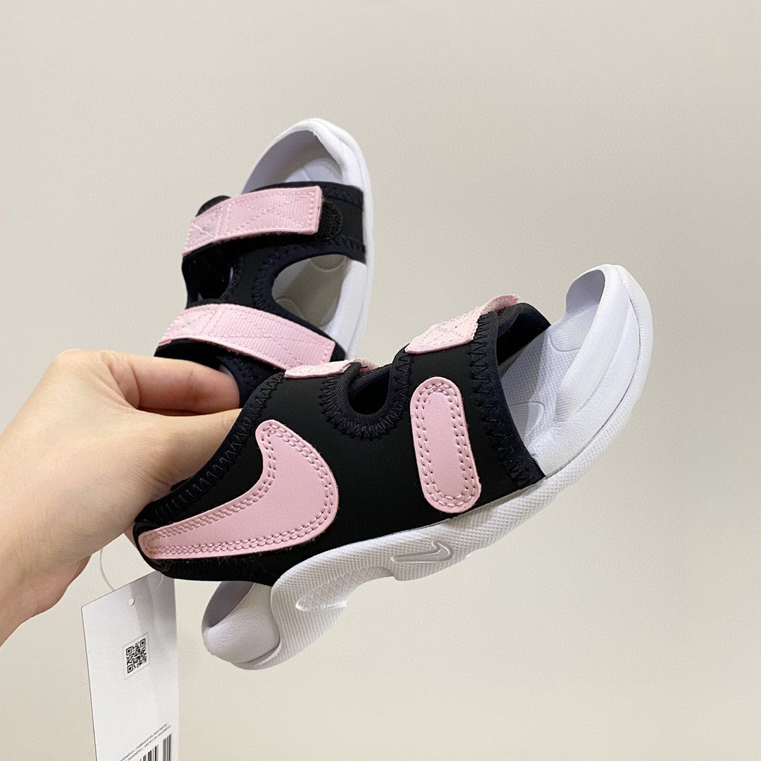 Nike Sunray Adjust 6 (TD) Children's Sandals" white, black, pink"