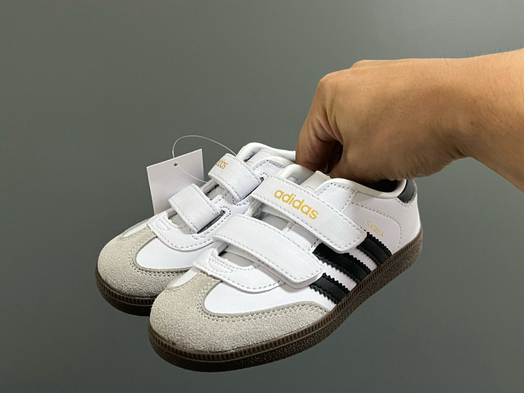 Adidas Samba Velcro Sneakers" white, black"