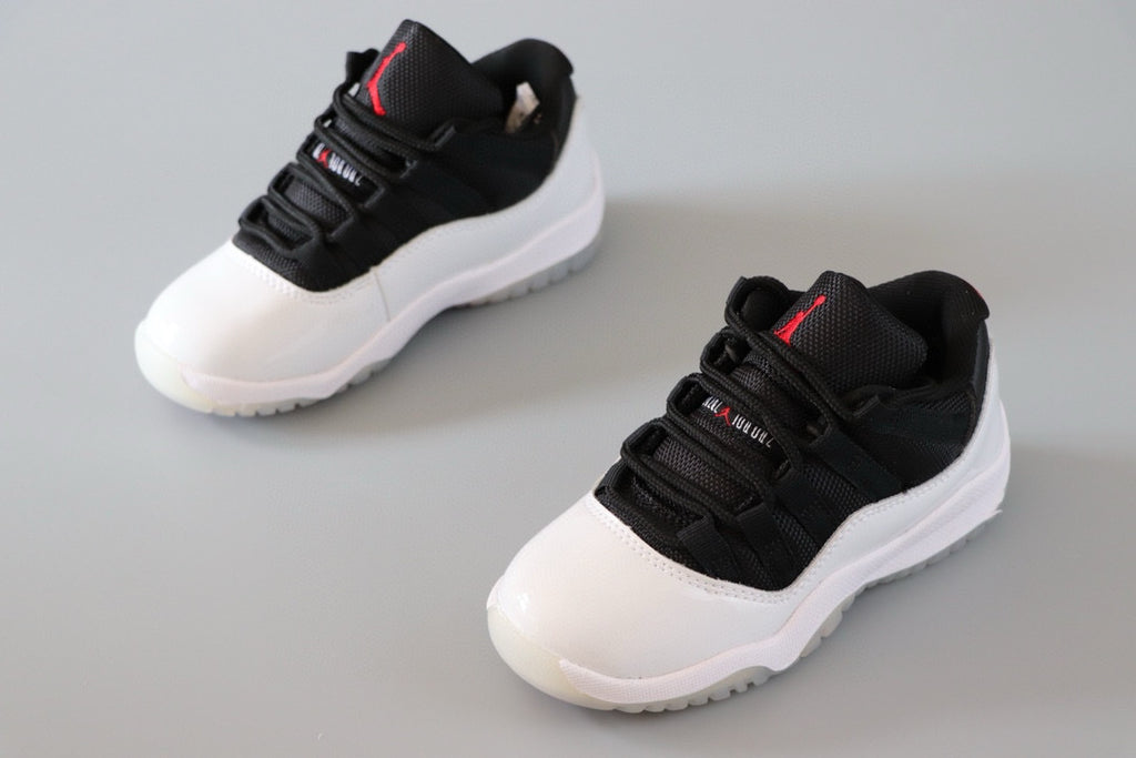 Joe 11 low-top children's shoes" black, white"
