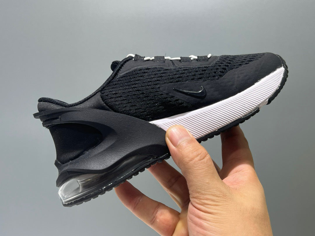 Nike 270 third generation elastic band air cushion children's shoes" black"
