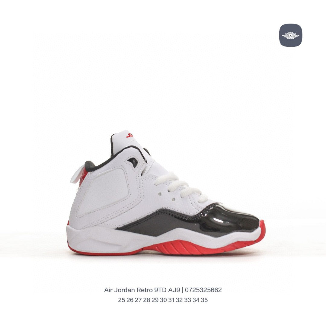 AJ12.5 generation children's retro leisure culture" white, black, red"