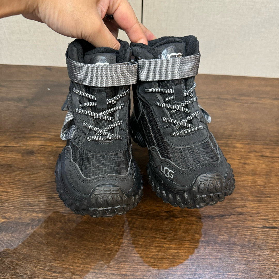 U-GG children's fleece boots" black"