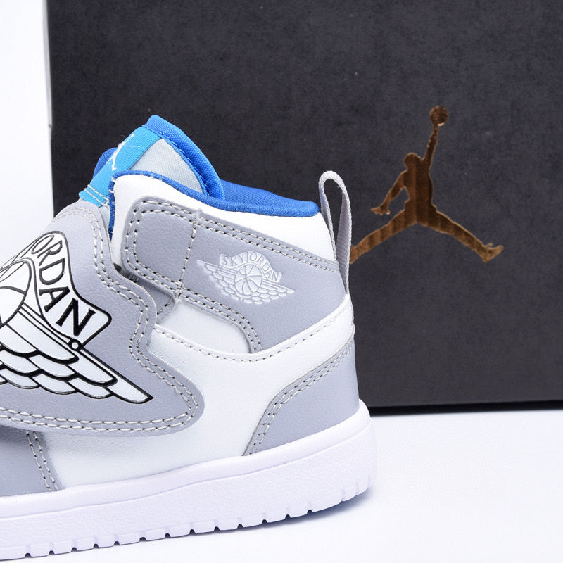 Jordan Wings Kids Shoes" white, gray"