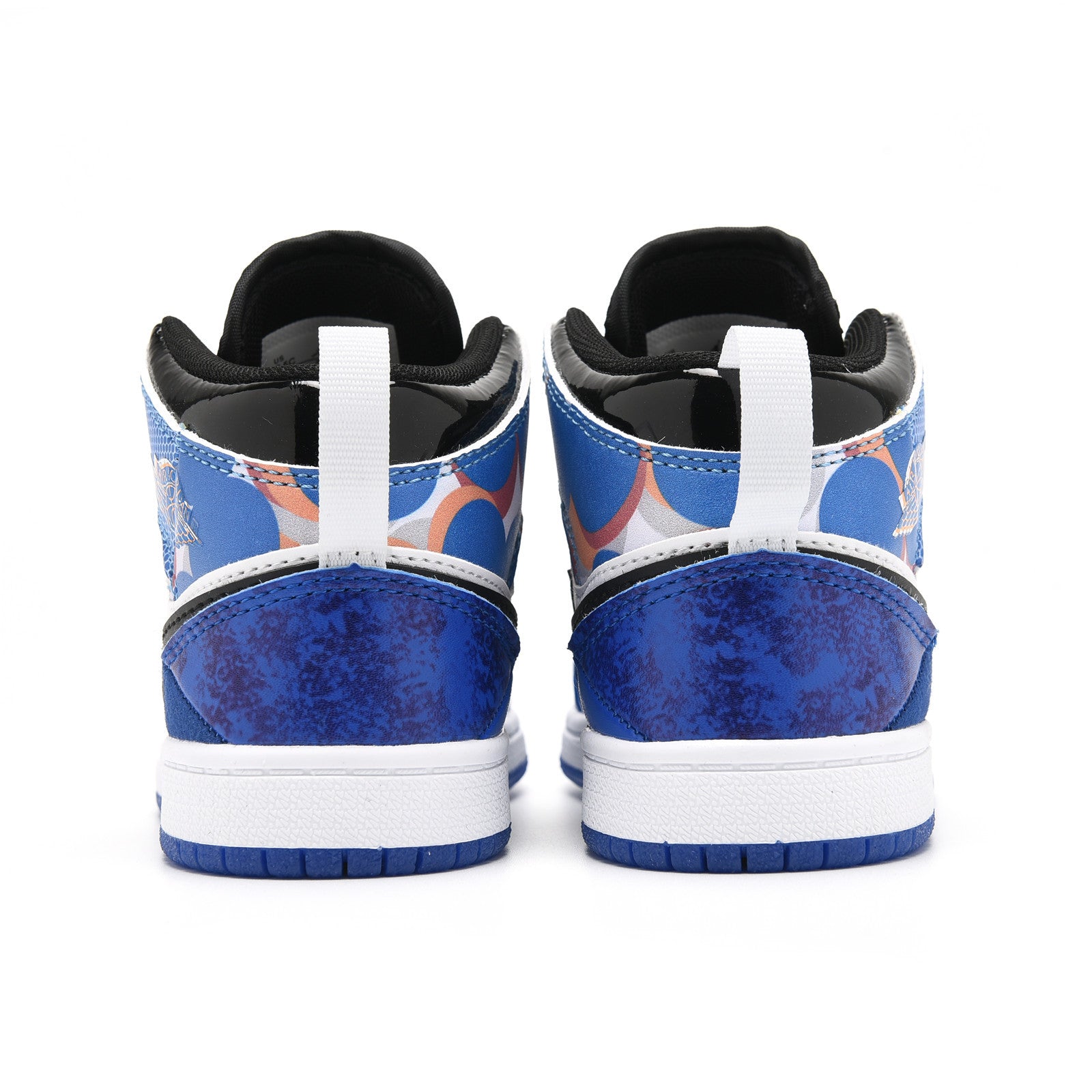 AJ-127" white, blue"
