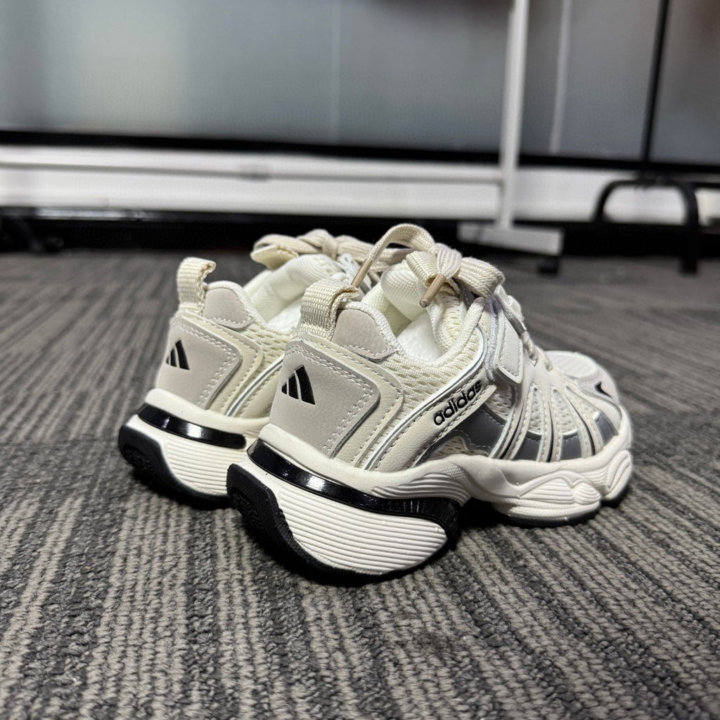 Adidas dad shoes" cream, very light beige"