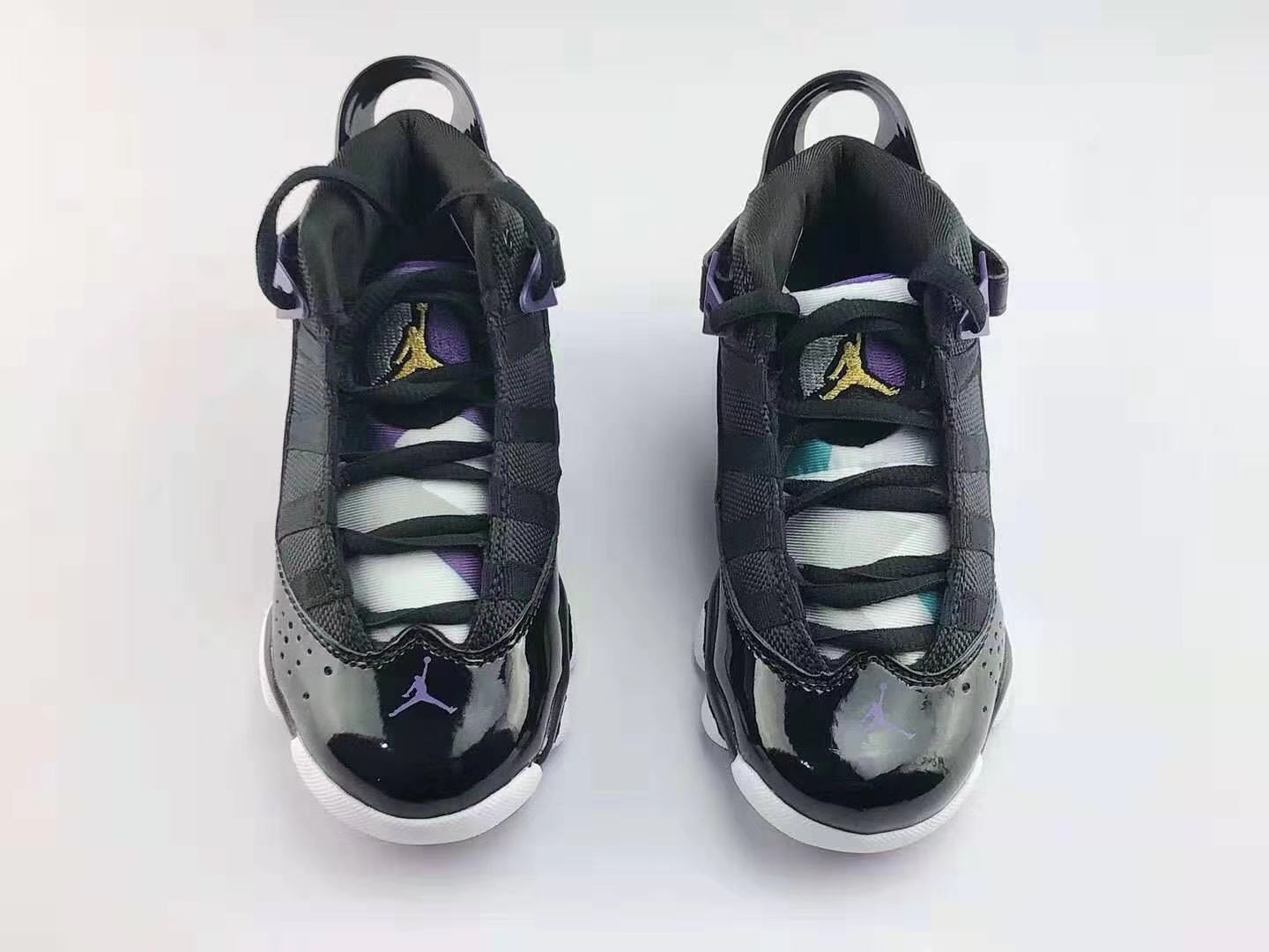 Jordan 6.5 children's shoes" black, Purple"