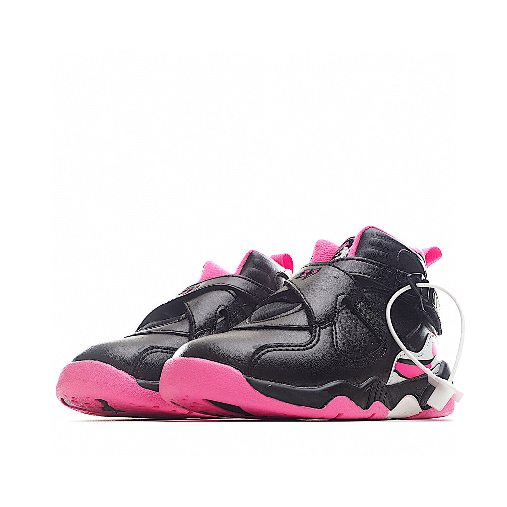 Joe 8 children's shoes sports shoes AJ-8 basketball shoes" black, Pink"